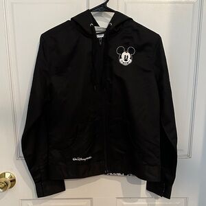 Disney Black Jacket with Mickey Mouse Patch